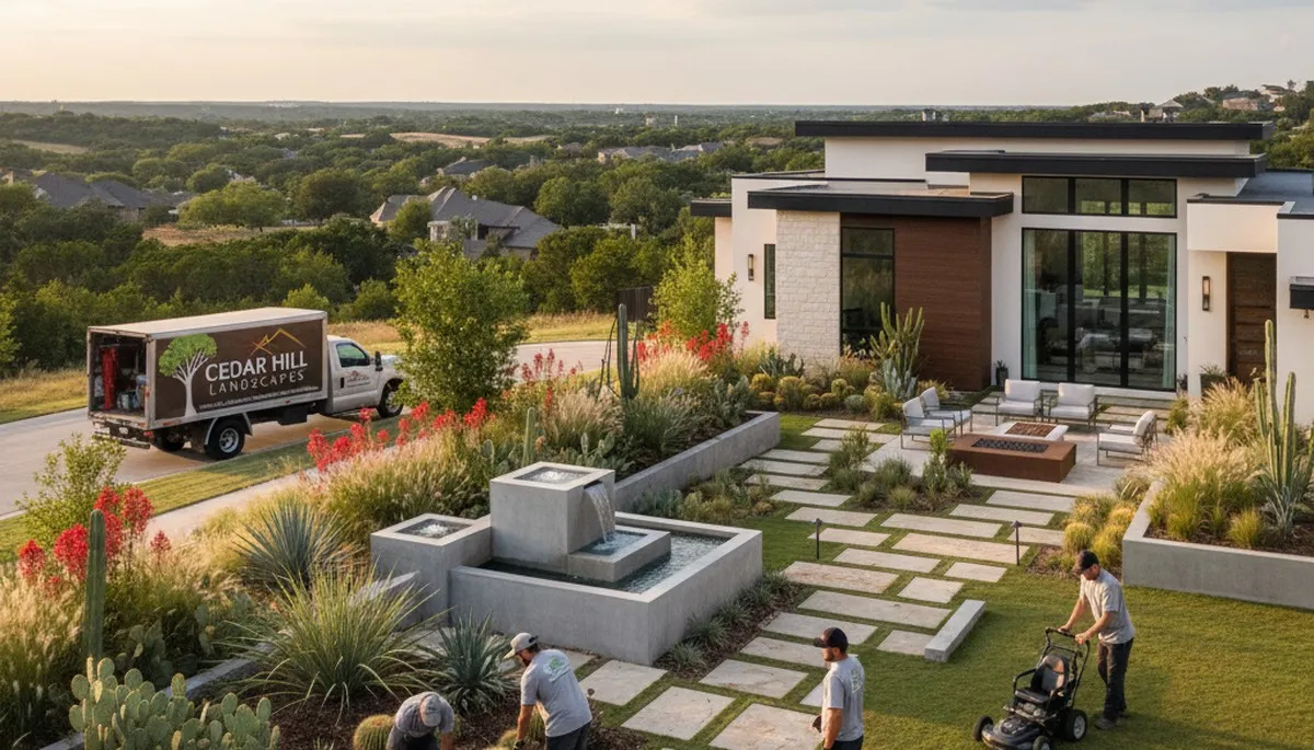 Arlington, TX landscaping service for lawn care, maintenance, and professional yard cleanup