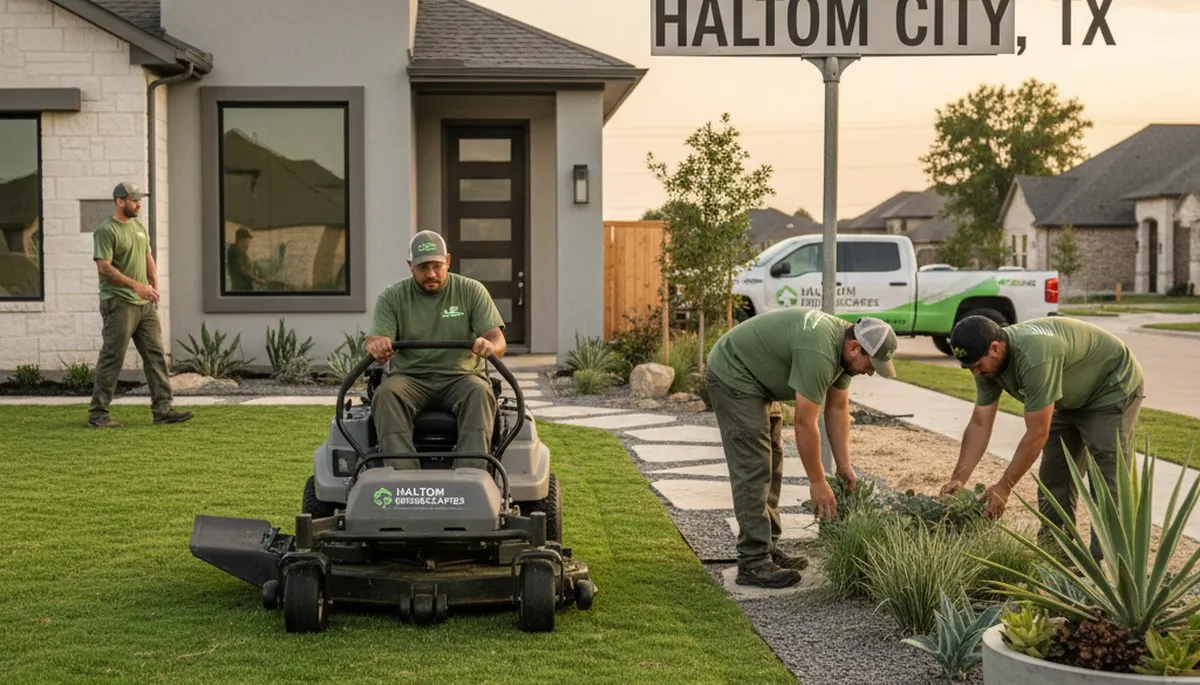 Landscaping service in Arlington, TX for lawn care and yard maintenance