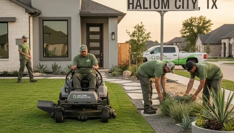 Landscaping service in Arlington, TX for lawn care and yard maintenance