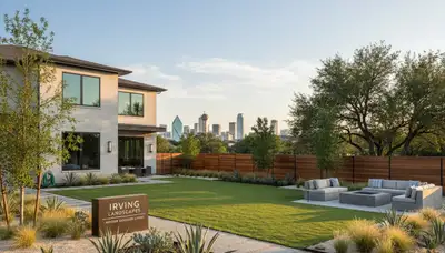 Arlington, TX landscaping team providing professional lawn care for residential and commercial properties