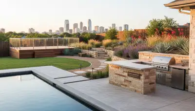 Professional landscaping service in Arlington, TX for lawn care and yard maintenance